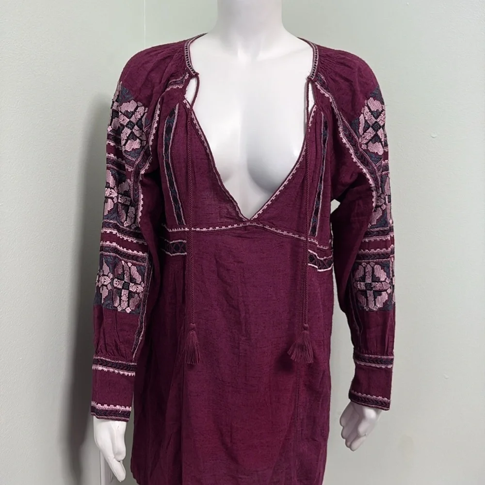 FREE PEOPLE all my life boho dress small
